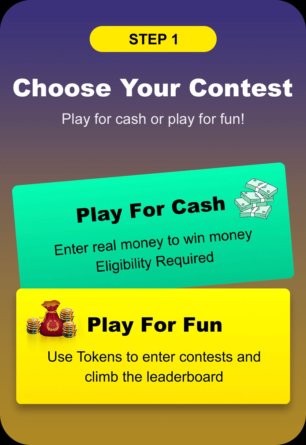 Step 1 — choose your contest